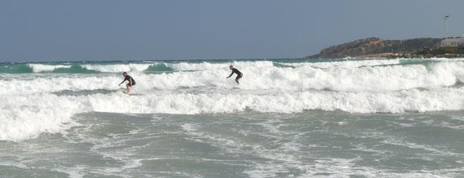 surf in greece